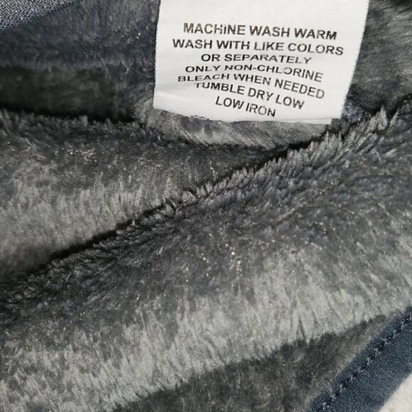 Emily B Teddy Bear Fleece LS Full‎ Zip Pocketed Sz. M Jacket - Picture 4 of 12